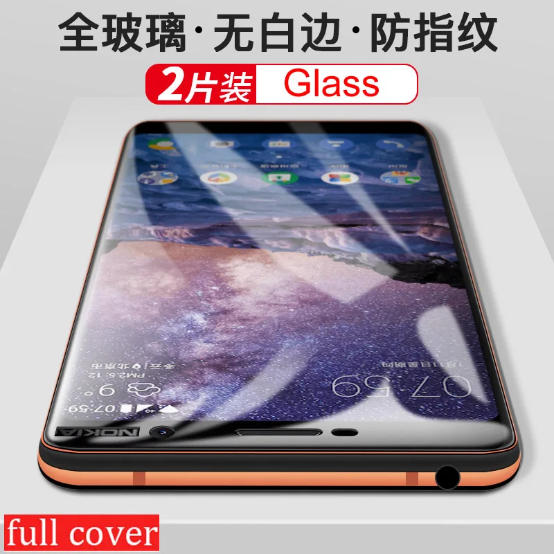 Tempered Glass For Nokia 7.1 6.1 6 2018 7 Plus X6 2.1 3.1 5.1 Screen protector Lcd Film Guard Full Cover
Tempered Glass For Nokia 7.1 6.1 6 2018 7 Plus X6 2.1 3.1 5.1 Screen protector Lcd Film Guard Full Cover