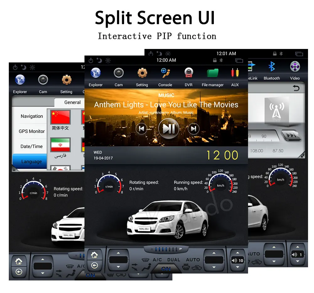 Top Krando Android 8.1 10.4" Tesla Vertical touch screen car dvd player for Chevrolet Malibu 2013-2015 gps entertainment system 4 Top Krando Android 8.1 10.4" Tesla Vertical touch screen car dvd player for Chevrolet Malibu 2013-2015 gps entertainment system 4