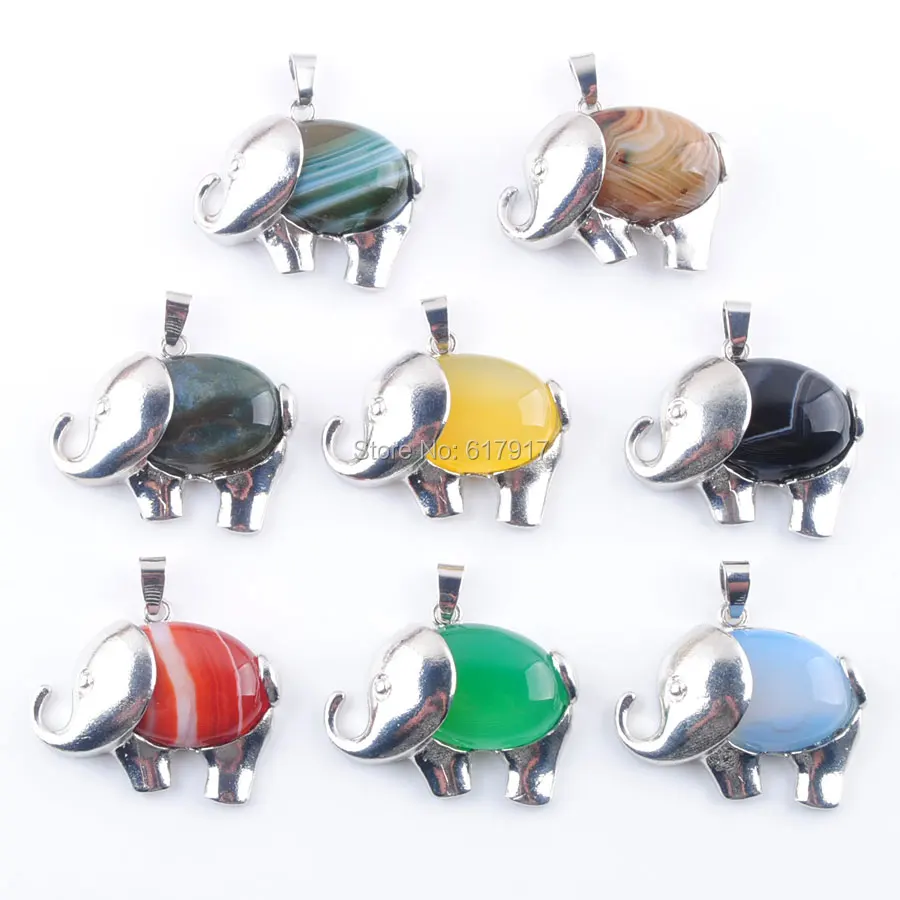RONGZUAN Natural Indian Algae Agates Gem Stone Energy Cute Elephant Pendants For Child Jewelry Chakra Green Yellow TBN368
RONGZUAN Natural Indian Algae Agates Gem Stone Energy Cute Elephant Pendants For Child Jewelry Chakra Green Yellow TBN368