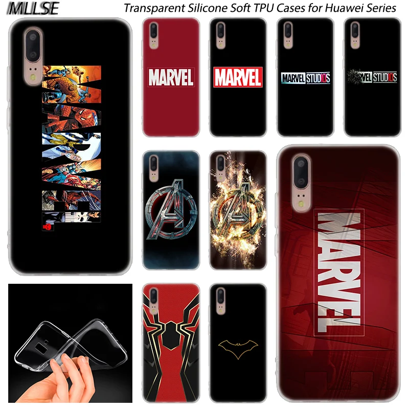 Hot Marvel Comics Simple Logo Soft Silicone Case for Huawei P30 P20 P10 P9 P8 Lite 2017 P30 P20 Pro Mini PSmart 2019 Plus Cover
Hot Marvel Comics Simple Logo Soft Silicone Case for Huawei P30 P20 P10 P9 P8 Lite 2017 P30 P20 Pro Mini PSmart 2019 Plus Cover