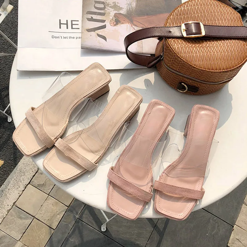 MONMOIRA Transparent PVC Slipper Sandals Women Open Toe High Heel Women Sandals Thick Heel Summer Elegant Ladies Shoes SWC0488
MONMOIRA Transparent PVC Slipper Sandals Women Open Toe High Heel Women Sandals Thick Heel Summer Elegant Ladies Shoes SWC0488