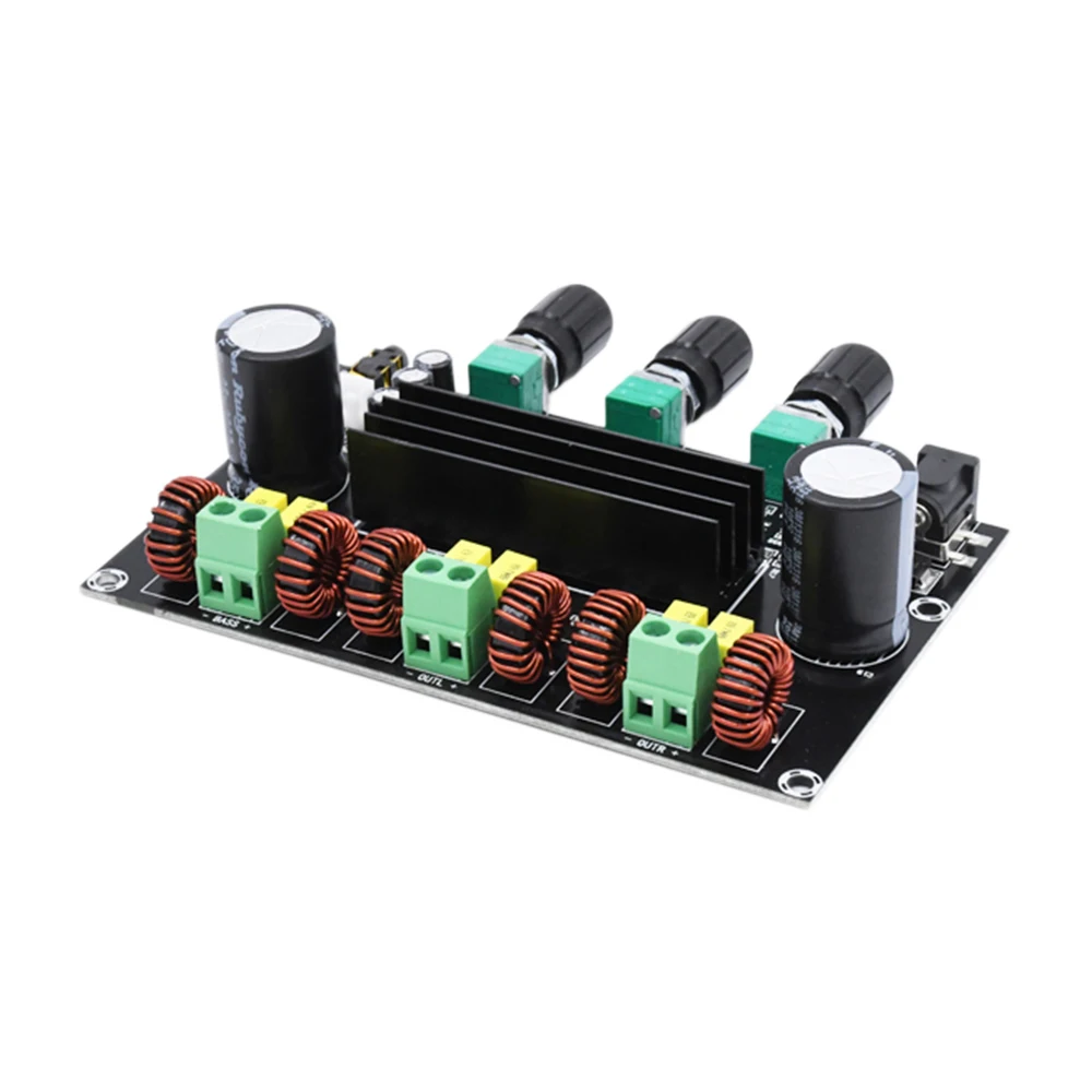 AIYIMA Update TPA3116D2 Digital Amplifier Board 2*80W+100W 2.1 Channel High Power Audio Amplifier Board DIY Speaker Home Theater
AIYIMA Update TPA3116D2 Digital Amplifier Board 2*80W+100W 2.1 Channel High Power Audio Amplifier Board DIY Speaker Home Theater