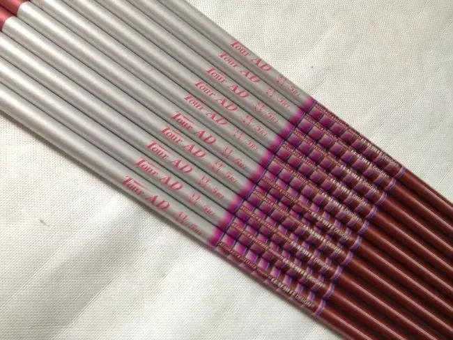 10PCS Tour AD SL-5 Graphite Golf Shaft 0.370 Tip Size Graphite Design Golf Graphite Shaft R1 Flex for Golf Irons
10PCS Tour AD SL-5 Graphite Golf Shaft 0.370 Tip Size Graphite Design Golf Graphite Shaft R1 Flex for Golf Irons
