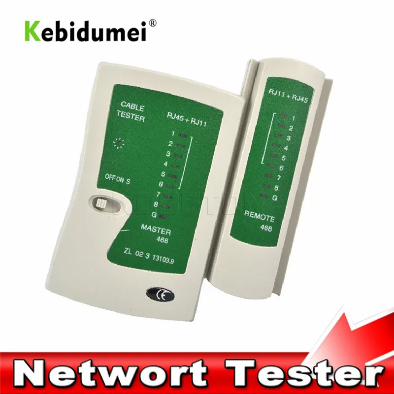 kebidumei Professional Network Cable Tester RJ45 RJ11 RJ12 CAT5 UTP LAN Cable Tester RJ45 Cable lan tester Networking Tool
kebidumei Professional Network Cable Tester RJ45 RJ11 RJ12 CAT5 UTP LAN Cable Tester RJ45 Cable lan tester Networking Tool