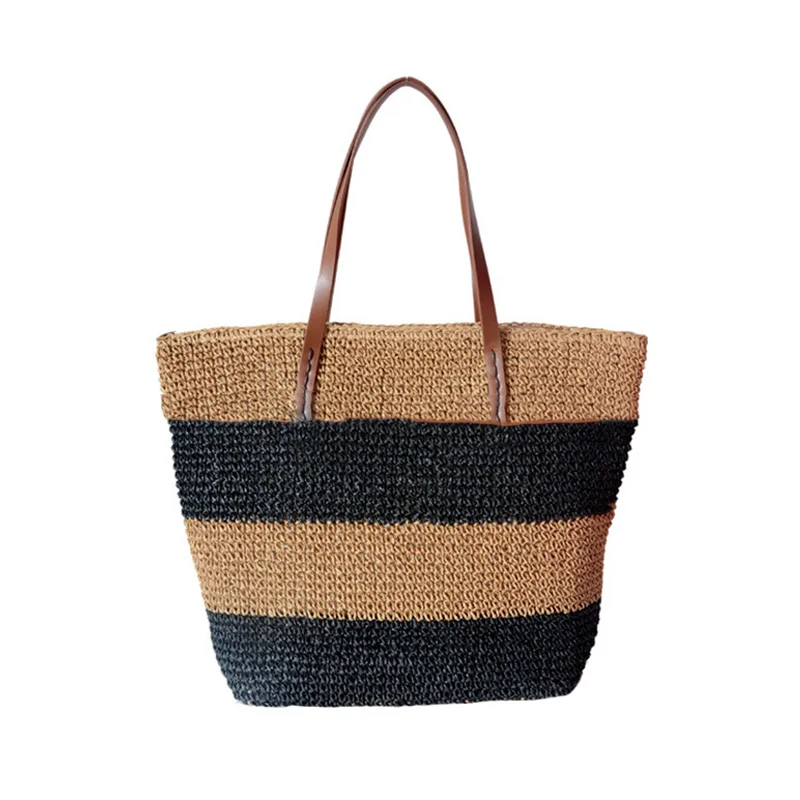 Fashion Women Panelled Handbag INS Popular Summer Female Beach Straw Bags Large Lady Shoulder Bag Handmade Knitted Bolsa SS3339
Fashion Women Panelled Handbag INS Popular Summer Female Beach Straw Bags Large Lady Shoulder Bag Handmade Knitted Bolsa SS3339