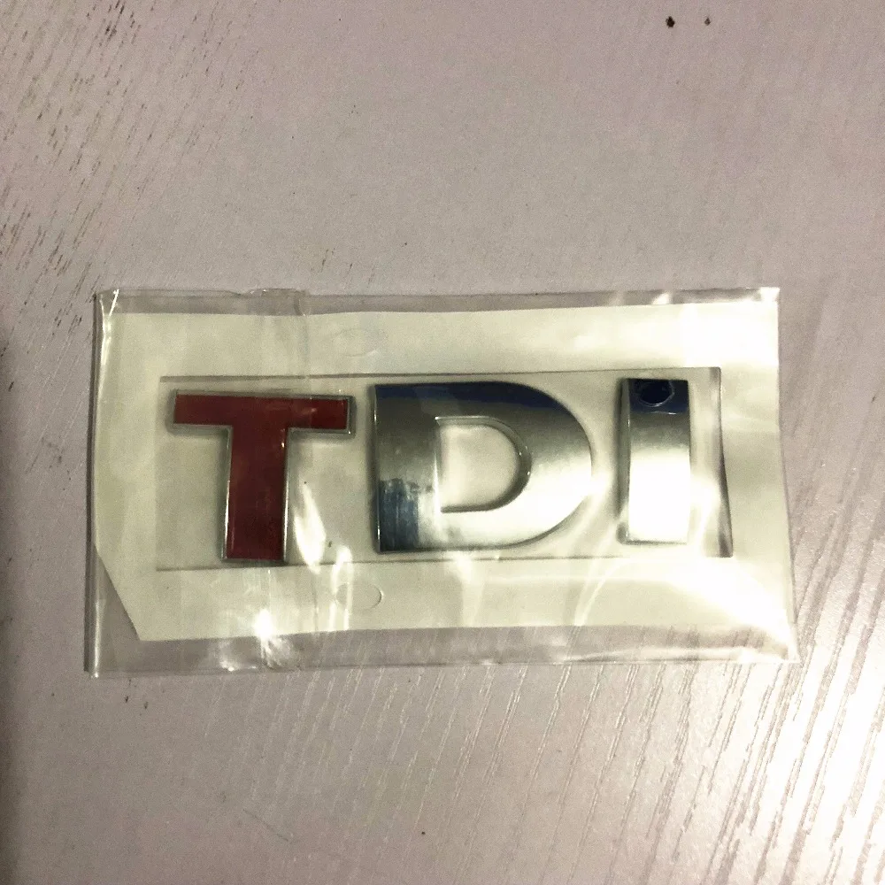 1pc TDI 3D Badge Emblem Decal Auto Sticker for Volkswagen vw POLO Golf 7 Tiguan JETTA PASSAT b5 b6 MK4 MK5 MK6 MK7 car styling
1pc TDI 3D Badge Emblem Decal Auto Sticker for Volkswagen vw POLO Golf 7 Tiguan JETTA PASSAT b5 b6 MK4 MK5 MK6 MK7 car styling