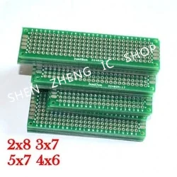 20PCS PCB Prototype Board Circuit Protoboard Universal Stripboard Prototyping Veroboard 2X8 3X7 4X6 5X7 5Pcs
20PCS PCB Prototype Board Circuit Protoboard Universal Stripboard Prototyping Veroboard 2X8 3X7 4X6 5X7 5Pcs