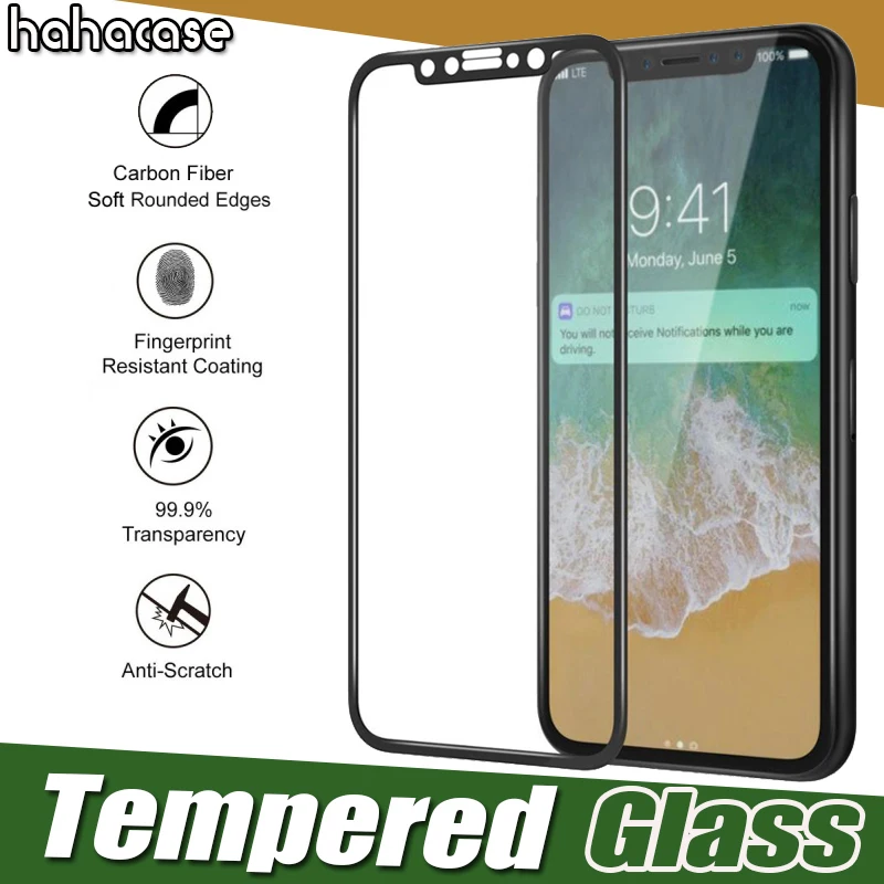 50pcs 9H Full Coverage 3D Curved Carbon Fiber Tempered Glass For iPhone 11 Pro Max XS XR X 8 7 6 6S Plus Screen Protector Film
50pcs 9H Full Coverage 3D Curved Carbon Fiber Tempered Glass For iPhone 11 Pro Max XS XR X 8 7 6 6S Plus Screen Protector Film
