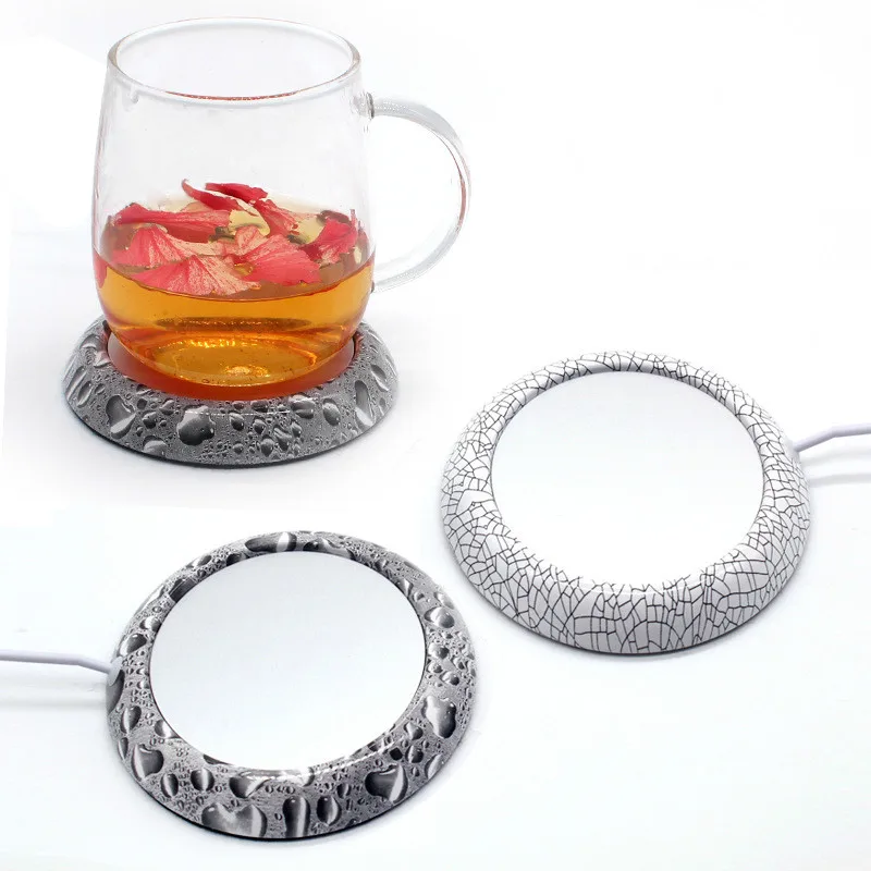 Фото 2019 Fashion USB Heating Coaster New Creative Coffee Warmer Coasters Cup Insulation Kitchen Decoration Accessories | Дом и сад
