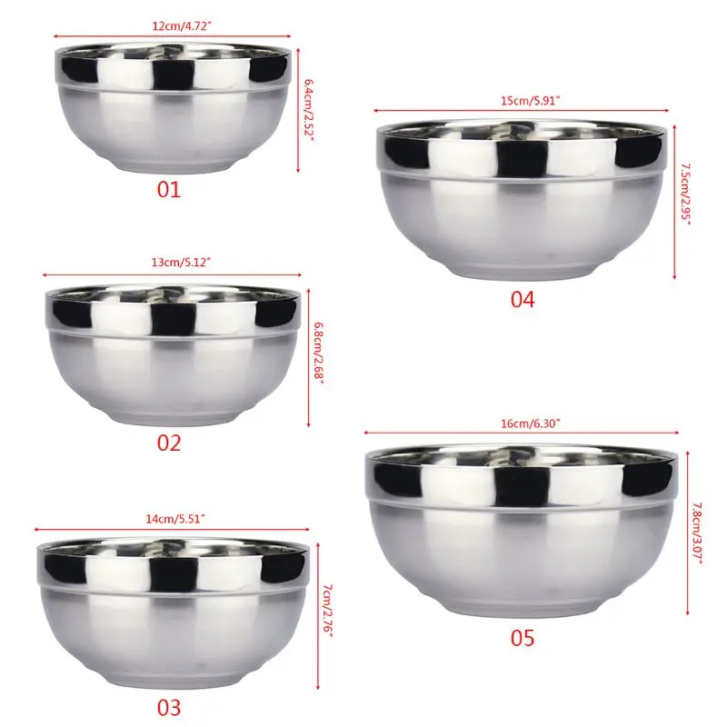 Eco-friendly Double Layer Anti-Rust Stainless Steel Classic Bowl Thermal Insulation Kitchen Flatware
Eco-friendly Double Layer Anti-Rust Stainless Steel Classic Bowl Thermal Insulation Kitchen Flatware