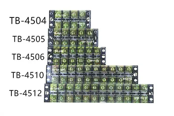 1Pcs Terminal blocks Patch panel Wiring row junction box TB-4503/TB-4504/TB-4505TB-45/TB-4506/TB-4508 45A 600V
1Pcs Terminal blocks Patch panel Wiring row junction box TB-4503/TB-4504/TB-4505TB-45/TB-4506/TB-4508 45A 600V