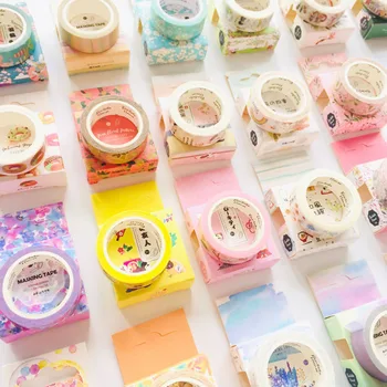 1.5CM*7M Basic Series Washi Masking Tape Album Scrapbooking Decor Tape Stick Label
1.5CM*7M Basic Series Washi Masking Tape Album Scrapbooking Decor Tape Stick Label