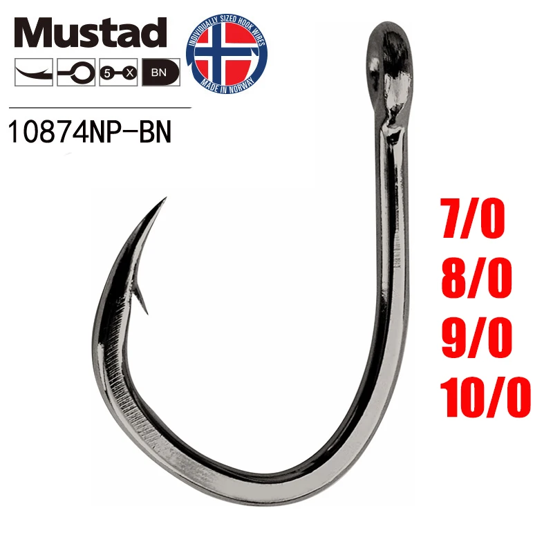 Mustad Norway Origin Fishing Hook Super Power Big Size Circle Fish Hooks,7/0-10/0,10874NP-BN
Mustad Norway Origin Fishing Hook Super Power Big Size Circle Fish Hooks,7/0-10/0,10874NP-BN