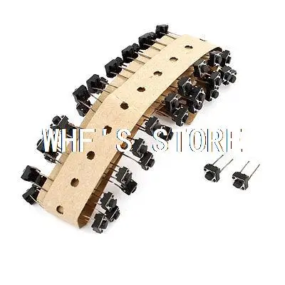 50 Pcs 6x6x5mm Momentary Tactile Tact Push Button Switch
50 Pcs 6x6x5mm Momentary Tactile Tact Push Button Switch