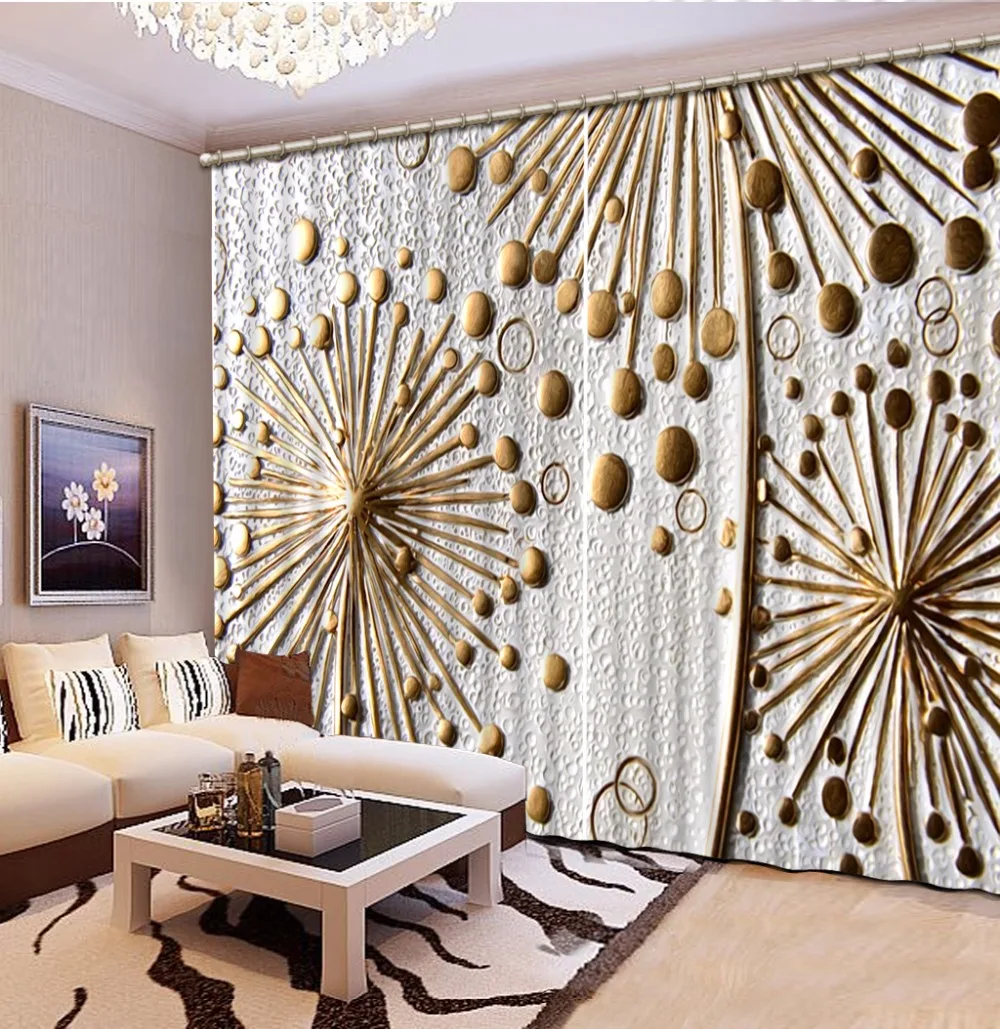 3D Curtain Custom any size Curtain Living Room Dandelion Relief Curtains Design Blackout Shade Window Curtains 
3D Curtain Custom any size Curtain Living Room Dandelion Relief Curtains Design Blackout Shade Window Curtains