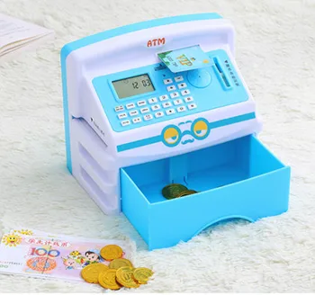 Piggy Bank Mini ATM Money Box Safety Electronic Password Chewing Coins Cash Deposit Machine Saving Box for Children Kids Gift
Piggy Bank Mini ATM Money Box Safety Electronic Password Chewing Coins Cash Deposit Machine Saving Box for Children Kids Gift