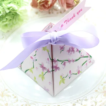 Purple Flower Candy Box Wedding Party Supplies With "Thank you" Label Wedding favors and gift for guests gift box packaging 50pc
Purple Flower Candy Box Wedding Party Supplies With "Thank you" Label Wedding favors and gift for guests gift box packaging 50pc
