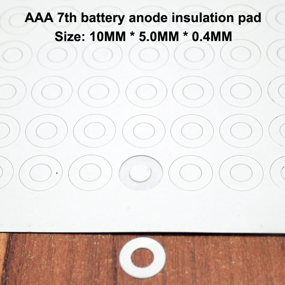 100pcs/lot AAA 7 lithium battery anode meson insulation pad hollow tip insulation fast Pakistani paper gasket
100pcs/lot AAA 7 lithium battery anode meson insulation pad hollow tip insulation fast Pakistani paper gasket