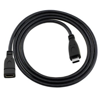 Jimier 2M 1M 0.6M 0.2M USB-C USB 3.1 Type C Male to Female Extension Data Cable for Mobile Phone & Mac book & Tablet Black
Jimier 2M 1M 0.6M 0.2M USB-C USB 3.1 Type C Male to Female Extension Data Cable for Mobile Phone & Mac book & Tablet Black