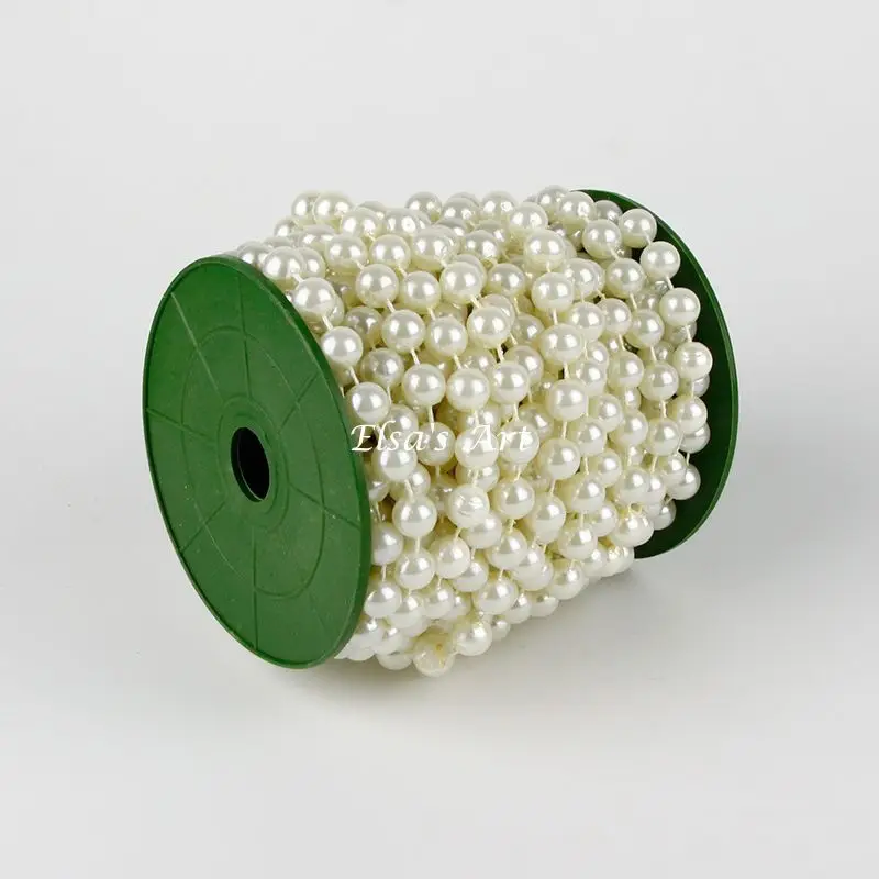 10M 33FOOT 1 Roll 10mm Cream Pearls Bead Garland Chain Party Wedding Decoration Crafting DIY Center Candle Decor
10M 33FOOT 1 Roll 10mm Cream Pearls Bead Garland Chain Party Wedding Decoration Crafting DIY Center Candle Decor