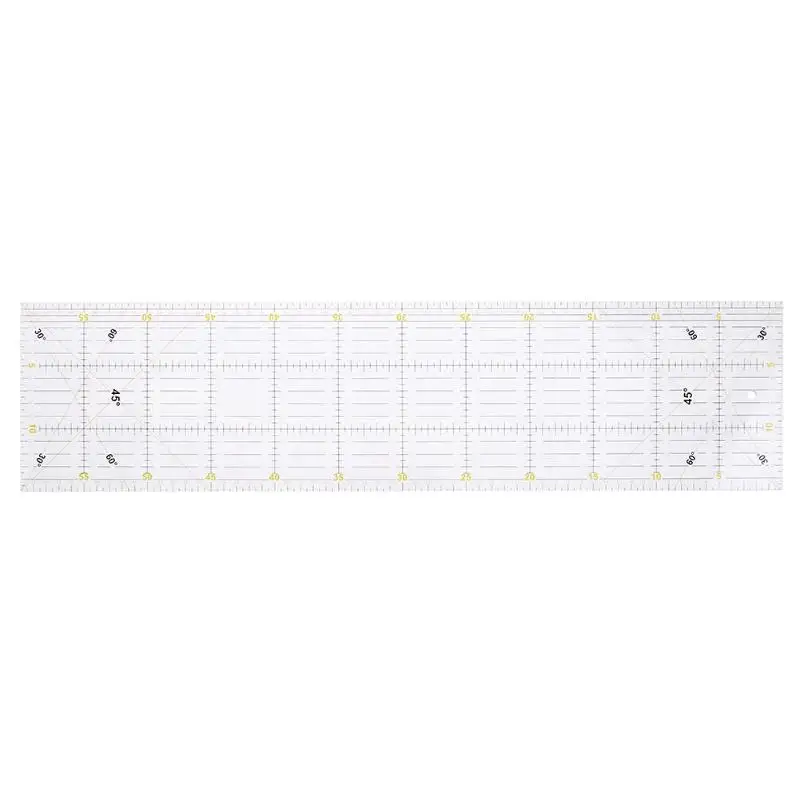 15*60cm Patchwork Ruler DIY Transparent Acrylic Cloth Rulers Handmade Quilting Ruler Seam Sewing Patchwork Drawing Rulers 2018
15*60cm Patchwork Ruler DIY Transparent Acrylic Cloth Rulers Handmade Quilting Ruler Seam Sewing Patchwork Drawing Rulers 2018