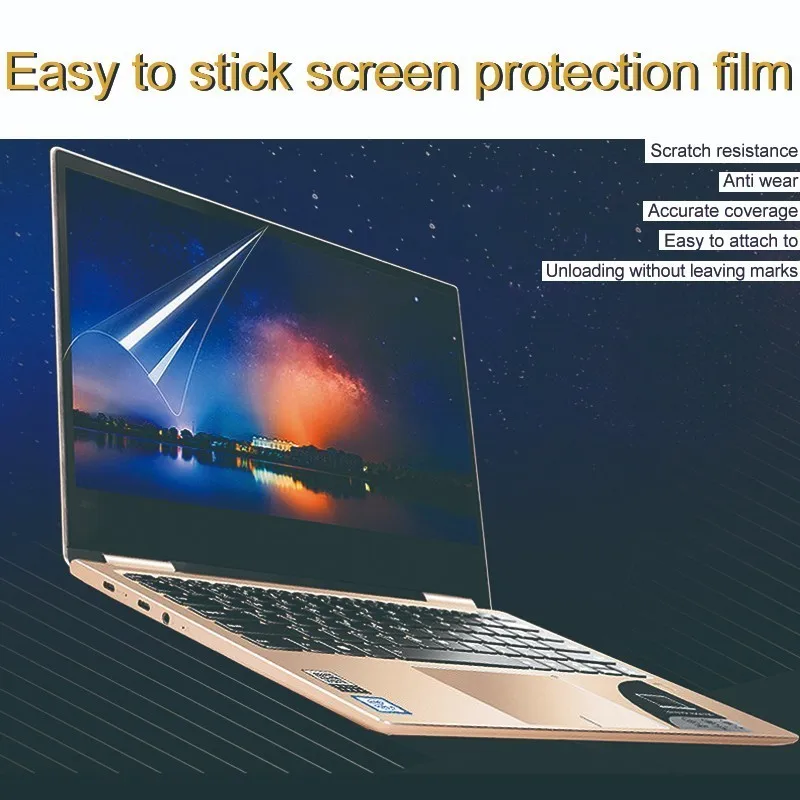 HD laptop Screen protector Film membrane For Yoga 720-13.3"Inch high clear Dust Proof Easy To Stick Screen Protect cover.
HD laptop Screen protector Film membrane For Yoga 720-13.3"Inch high clear Dust Proof Easy To Stick Screen Protect cover.