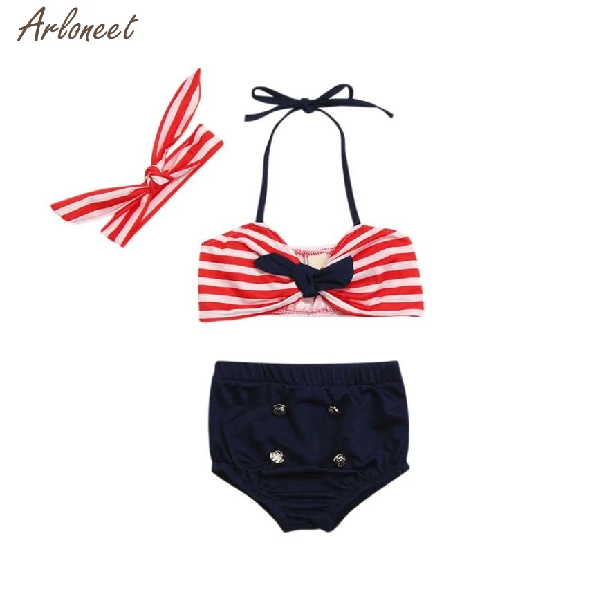 Купальник детский с принтом 3 шт.|baby swimwear|baby girl swimwearbaby swimsuit |