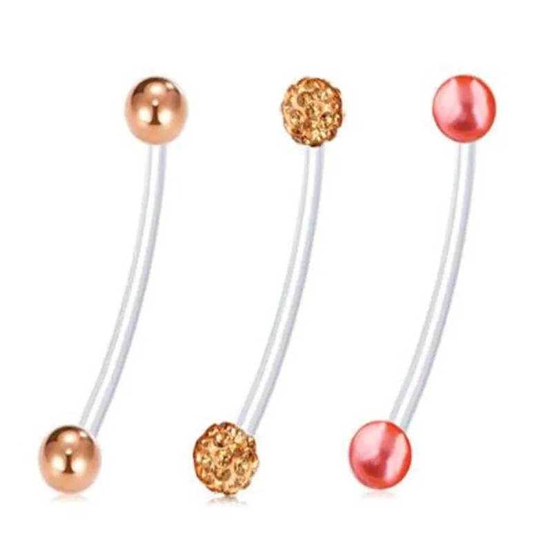 3pcs/set Soft rod Navel Rings For Women Navel Bars Pregnant woman Crystal Belly Button Ring Piercing Sexy Body Jewelry Gifts
3pcs/set Soft rod Navel Rings For Women Navel Bars Pregnant woman Crystal Belly Button Ring Piercing Sexy Body Jewelry Gifts