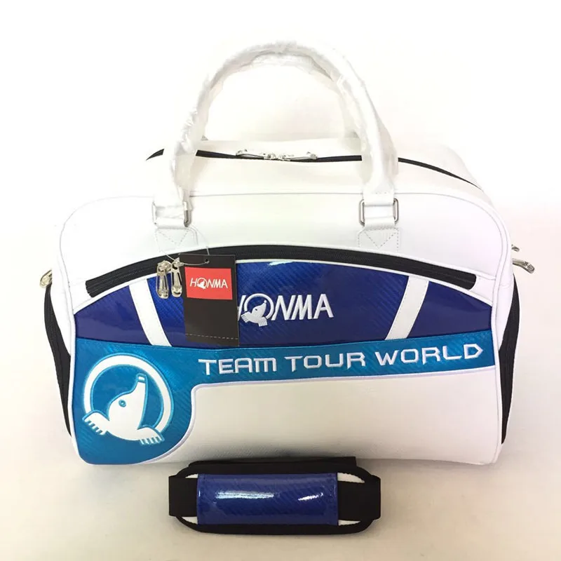 New Honma Golf Clothing Bag PU Leather Waterproof Wear-resisting Travel Golf Shoes Bags Colorful For Man Women
New Honma Golf Clothing Bag PU Leather Waterproof Wear-resisting Travel Golf Shoes Bags Colorful For Man Women