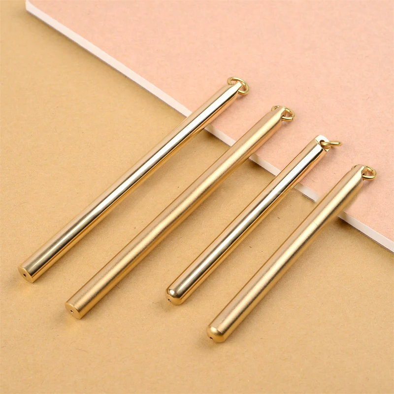 H974 Pure brass pen manual neutral water pen retro metal signature pen outdoor Tactical pen EDC
H974 Pure brass pen manual neutral water pen retro metal signature pen outdoor Tactical pen EDC