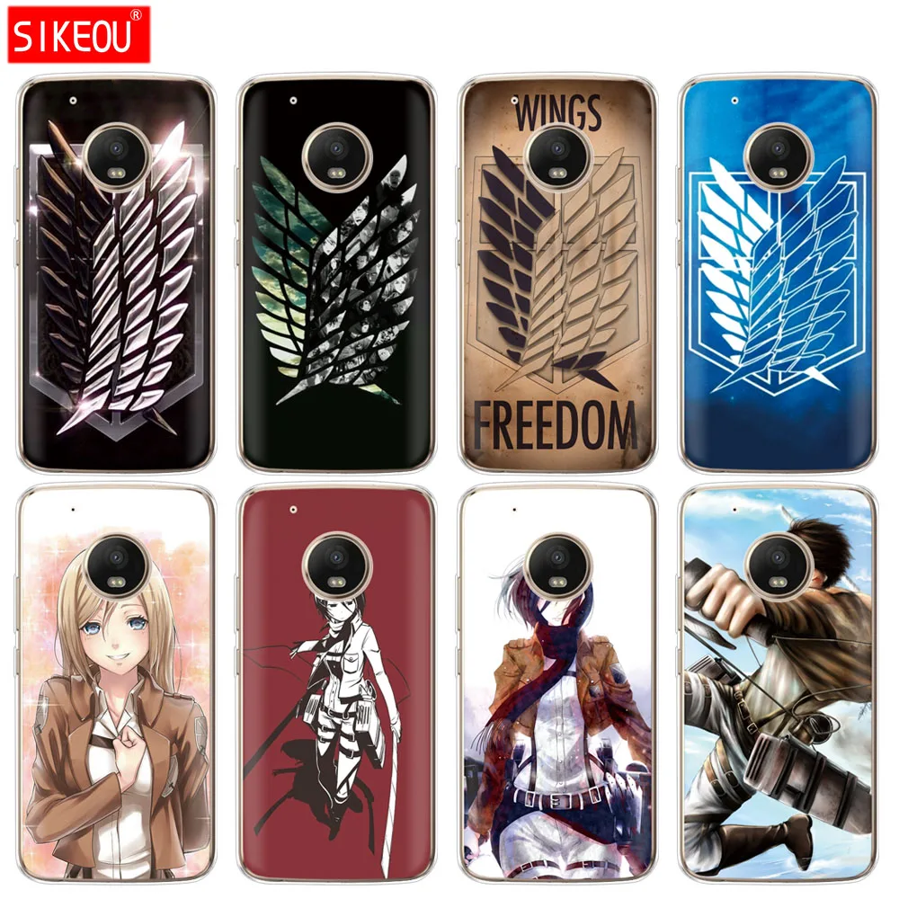silicone case phone cover For Motorola Moto G6 G5 G5S Z2 Z3 PLAY PLUS X4 E4 E5 C Attack On Titan logo japanese anime
silicone case phone cover For Motorola Moto G6 G5 G5S Z2 Z3 PLAY PLUS X4 E4 E5 C Attack On Titan logo japanese anime
