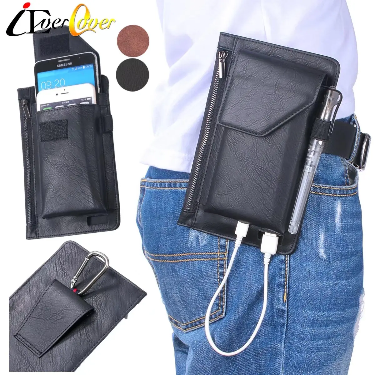 Vertical Dual-Layer Flip Pouch Case for Nokia 9 /Nokia 8 7 6 5 3 /Nokia 130 105 3310 2017 Phone Clip-in Wallet Cover Wasit Bag
Vertical Dual-Layer Flip Pouch Case for Nokia 9 /Nokia 8 7 6 5 3 /Nokia 130 105 3310 2017 Phone Clip-in Wallet Cover Wasit Bag