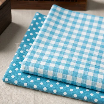 50*150cm blue printed plaid and dots cotton linen fabric by half meter DIY sewing home textile curtain cotton fabric
50*150cm blue printed plaid and dots cotton linen fabric by half meter DIY sewing home textile curtain cotton fabric