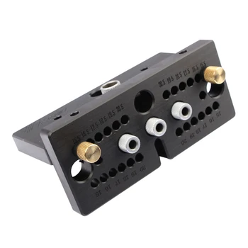 3 in 1 Self Centering Doweling Jig Kit Woodworking Drill Guide Dowels Locator Bolt nut Connection Screws Positioned Jigs Set
3 in 1 Self Centering Doweling Jig Kit Woodworking Drill Guide Dowels Locator Bolt nut Connection Screws Positioned Jigs Set