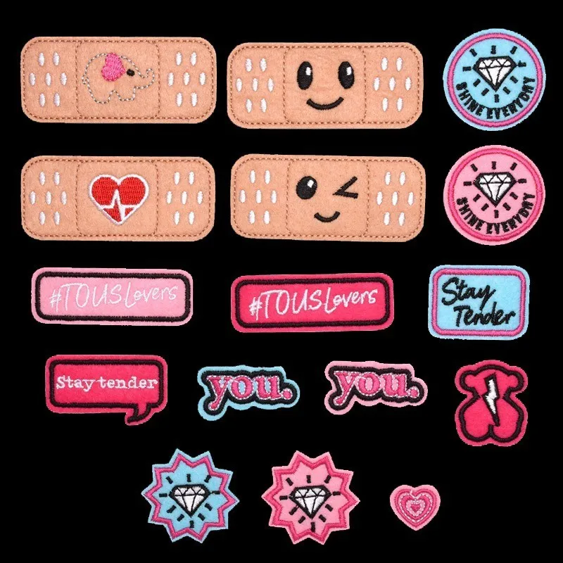 Cute Band-aid Diamond Iron On Patch Embroidered Embroidery Clothes Patch For Clothing Clothes Stickers Apparel Accessories
Cute Band-aid Diamond Iron On Patch Embroidered Embroidery Clothes Patch For Clothing Clothes Stickers Apparel Accessories