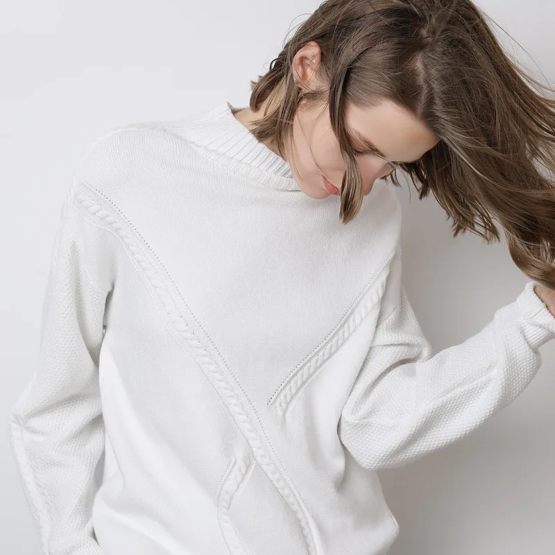 2018 Autumn Women Cashmere Sweater Long Sleeve Turtleneck Women White Sweater Pullovers Women Sweater Femme Tricot Pull Femme
2018 Autumn Women Cashmere Sweater Long Sleeve Turtleneck Women White Sweater Pullovers Women Sweater Femme Tricot Pull Femme