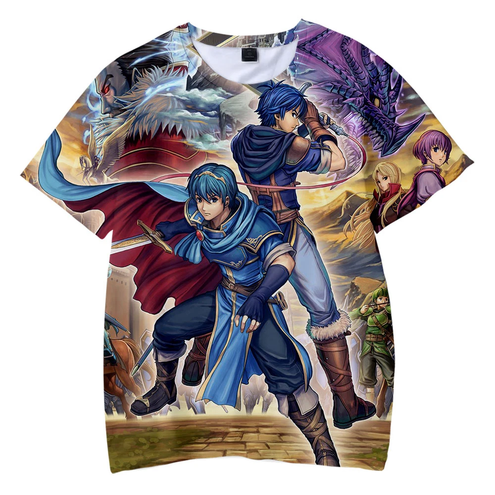 New Fashion Round Collar Fire Emblem Cute 3D Kids T-shirt Children t shirt Casual Boys/Girls t shirt Short Sleeve T-shirts
New Fashion Round Collar Fire Emblem Cute 3D Kids T-shirt Children t shirt Casual Boys/Girls t shirt Short Sleeve T-shirts