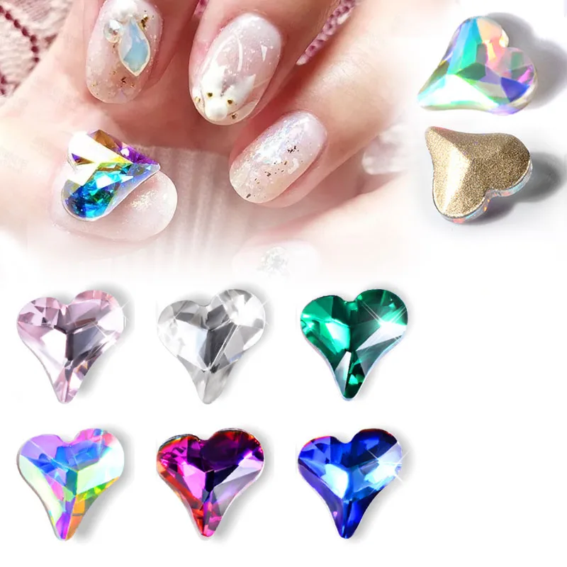 5pcs/10pcs Heart Rhinestones for Nails Charms 3D DIY Ongles Nail Art Decoration Stone Crystal Gem Nail Jewlery
5pcs/10pcs Heart Rhinestones for Nails Charms 3D DIY Ongles Nail Art Decoration Stone Crystal Gem Nail Jewlery