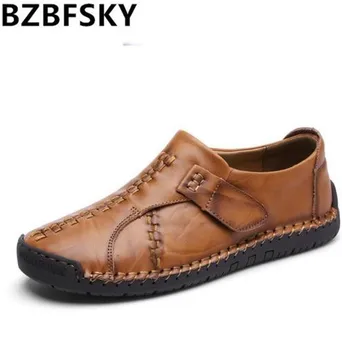 BZBFSKY 2018 New Genuine Leather Men Moccasin Slip On Sneakers Flat High Quality Causal Men Shoes Male Breathable Boat Shoes
BZBFSKY 2018 New Genuine Leather Men Moccasin Slip On Sneakers Flat High Quality Causal Men Shoes Male Breathable Boat Shoes