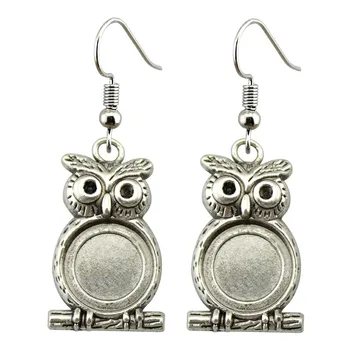 5pairs 14mm Round Owl Style Cameo Setting Cabochon Earring Hooks Earring Cabochon Setting Bezel Base Blanks DIY Jewelry Findings
5pairs 14mm Round Owl Style Cameo Setting Cabochon Earring Hooks Earring Cabochon Setting Bezel Base Blanks DIY Jewelry Findings