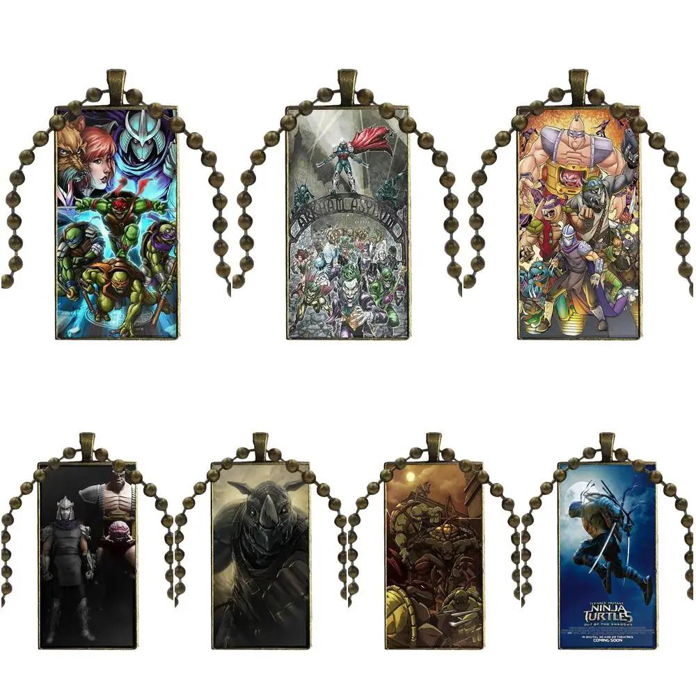 EJ Glaze For Child Tmnt Teenage Mutant Ninja Turtl Design Fashion Vintage Glass Women Rectangle Necklace Pendants
EJ Glaze For Child Tmnt Teenage Mutant Ninja Turtl Design Fashion Vintage Glass Women Rectangle Necklace Pendants
