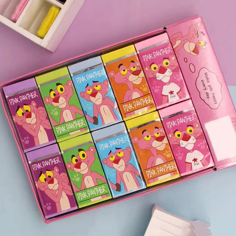 30pcs Cute Cartoon Pink Panther Pencil Rubber Eraser Kawaii Animal Eraser Student School Stationery for Kids Prize Gift Supplies
30pcs Cute Cartoon Pink Panther Pencil Rubber Eraser Kawaii Animal Eraser Student School Stationery for Kids Prize Gift Supplies