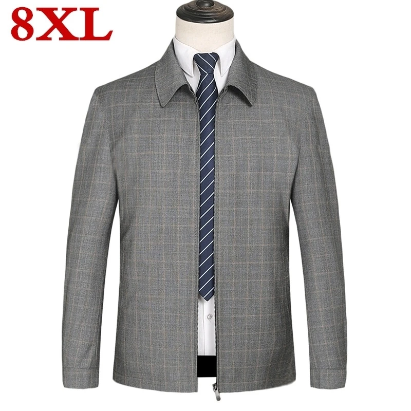 2019 new plus size 8XL 7XL 6XL Men's Jacket Spring Autumn high quality Business Casual jacket
2019 new plus size 8XL 7XL 6XL Men's Jacket Spring Autumn high quality Business Casual jacket