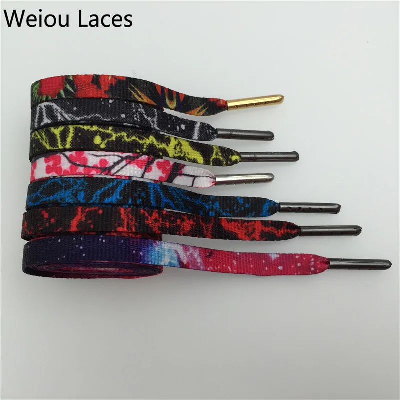 (30 Pairs/Lot) Weiou Sublimated Printing Plum Blossom Shoe Lace Polyester Strings New Designs Patterned Shoestring Custom Size
(30 Pairs/Lot) Weiou Sublimated Printing Plum Blossom Shoe Lace Polyester Strings New Designs Patterned Shoestring Custom Size