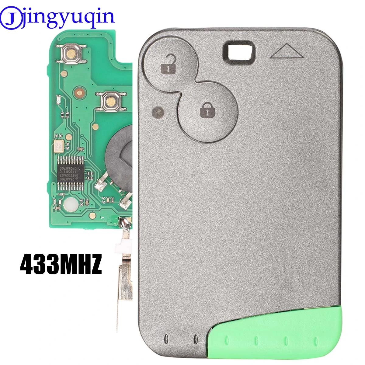 jingyuqin 433 MHz Pcf7947 Chip 2 Buttons Remote Car Key Card Shell Case With Blade For Renault Laguna with Uncut Key Blade
jingyuqin 433 MHz Pcf7947 Chip 2 Buttons Remote Car Key Card Shell Case With Blade For Renault Laguna with Uncut Key Blade