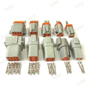 Deutsch connector DT Series Connector Waterproof Electrical Plug DT06/DT04 2/3/4/6/8 Pin Engine/Gearbox For Car Bus Motor Truck
Deutsch connector DT Series Connector Waterproof Electrical Plug DT06/DT04 2/3/4/6/8 Pin Engine/Gearbox For Car Bus Motor Truck