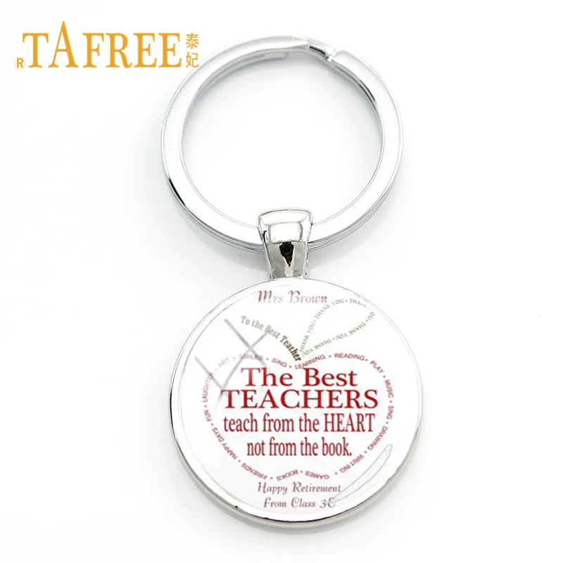 Teacher's Day Gift Key Chain The Best Teachers Teach From The Heart Not Form The Book Keychain Letter Charm Keyring FQ470
Teacher's Day Gift Key Chain The Best Teachers Teach From The Heart Not Form The Book Keychain Letter Charm Keyring FQ470
