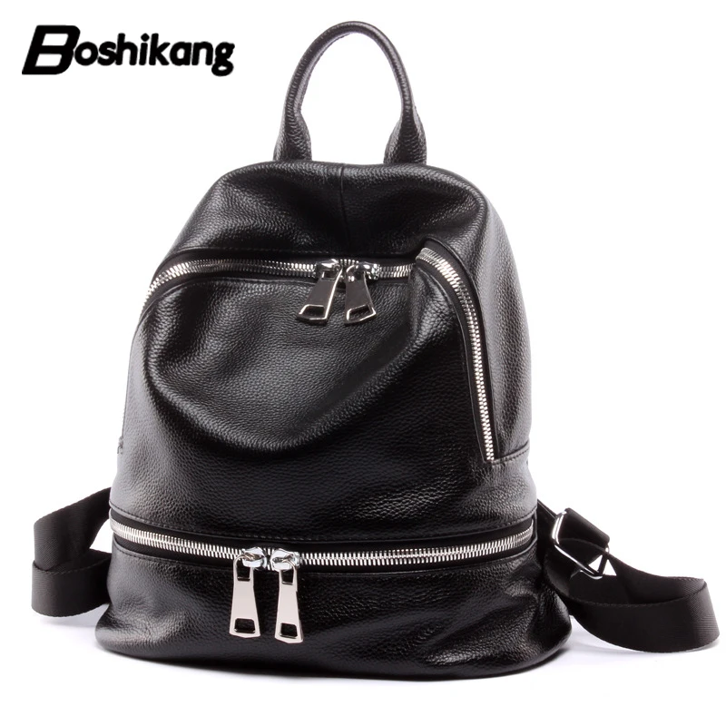 Boshikang Women Backpack High Quality Genuine Leather Backpack Luxury School Bag For Teenage Girls Lady Travel Backpacks
Boshikang Women Backpack High Quality Genuine Leather Backpack Luxury School Bag For Teenage Girls Lady Travel Backpacks