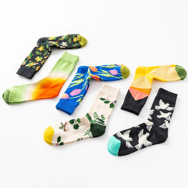 6 Pair/set Hip Hop Street Style Socks Marvel Socks Funny Happy Long Socks Animal Printed Crew Socks Gifts for Man Women
6 Pair/set Hip Hop Street Style Socks Marvel Socks Funny Happy Long Socks Animal Printed Crew Socks Gifts for Man Women