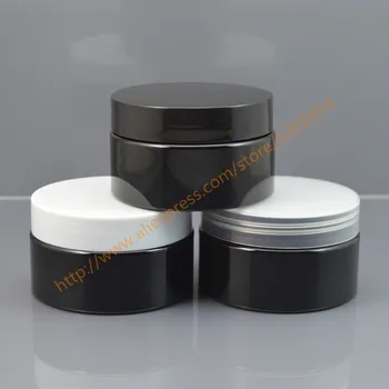 100ml shiny black PET cream jar with black/white/clear lid,Empty Container for Styling Gel Hair Wax 100g Cream Jar PET Packaging
100ml shiny black PET cream jar with black/white/clear lid,Empty Container for Styling Gel Hair Wax 100g Cream Jar PET Packaging